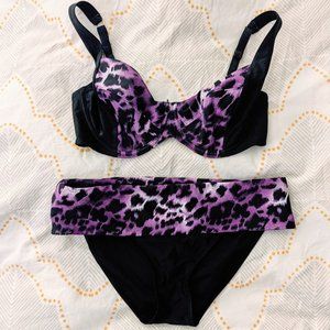 Panache Tallulah Bikini Set - 34E/DDD, Size M